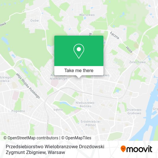 Przedsiebiorstwo Wielobranzowe Drozdowski Zygmunt Zbigniew map