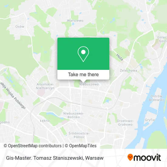 Карта Gis-Master. Tomasz Staniszewski