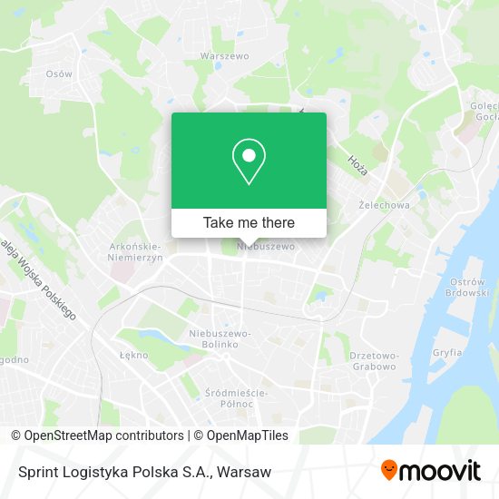 Sprint Logistyka Polska S.A. map