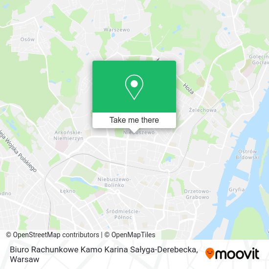 Biuro Rachunkowe Kamo Karina Sałyga-Derebecka map