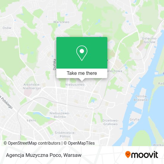 Agencja Muzyczna Poco map