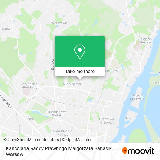 Kancelaria Radcy Prawnego Malgorzata Banasik map