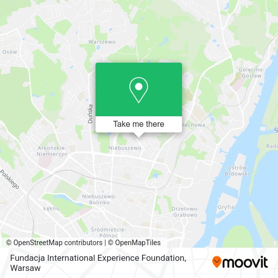 Fundacja International Experience Foundation map