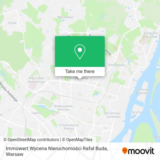 Immowert Wycena Nieruchomości Rafał Buda map