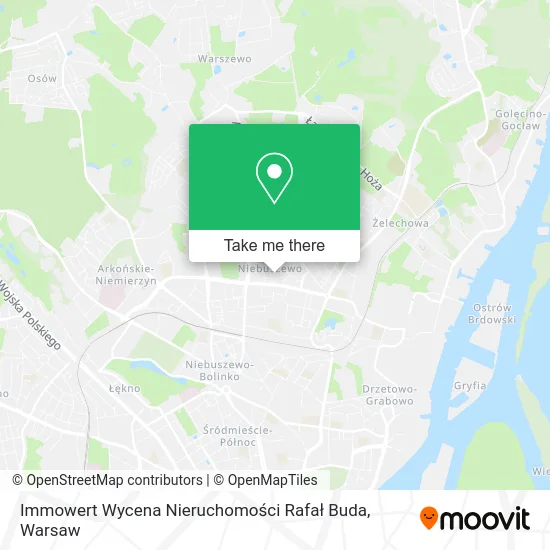 Карта Immowert Wycena Nieruchomości Rafał Buda