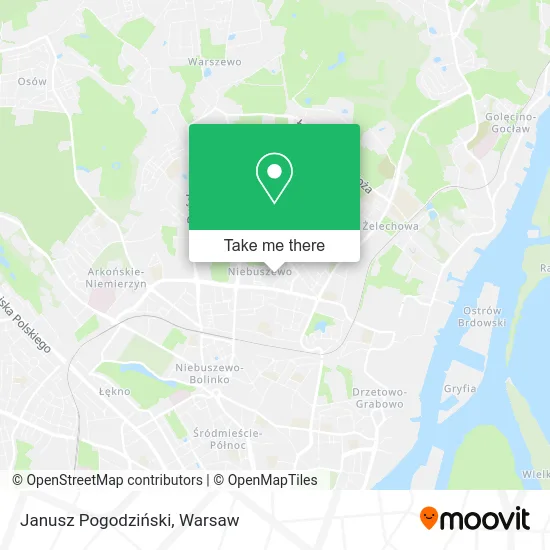 Карта Janusz Pogodziński