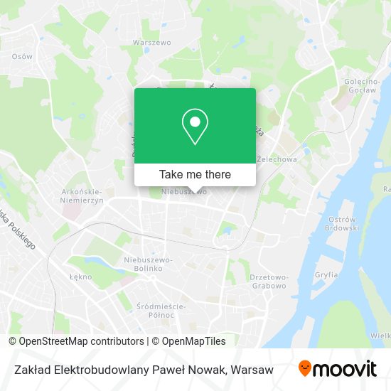 Zakład Elektrobudowlany Paweł Nowak map