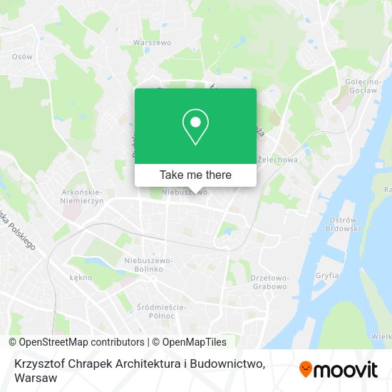 Krzysztof Chrapek Architektura i Budownictwo map