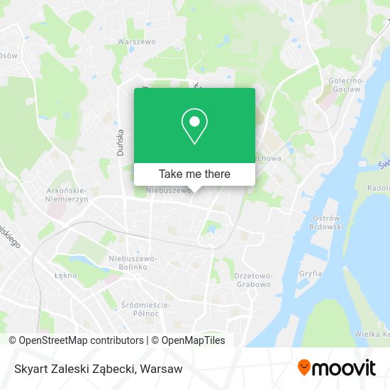 Skyart Zaleski Ząbecki map