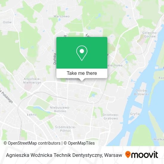 Карта Agnieszka Woźnicka Technik Dentystyczny