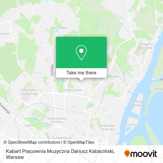 Kabart Pracownia Muzyczna Dariusz Kabaciński map