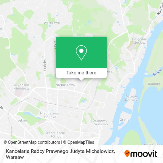 Карта Kancelaria Radcy Prawnego Judyta Michalowicz