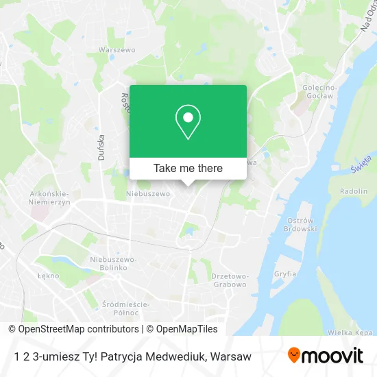 1 2 3-umiesz Ty! Patrycja Medwediuk map