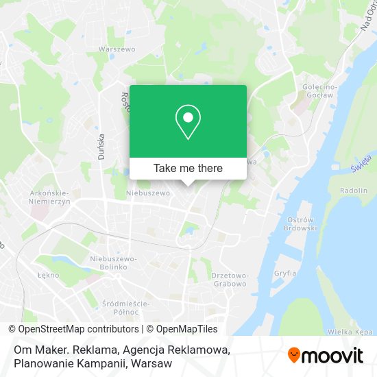 Om Maker. Reklama, Agencja Reklamowa, Planowanie Kampanii map