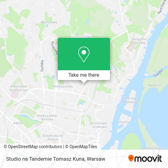 Studio na Tandemie Tomasz Kuna map