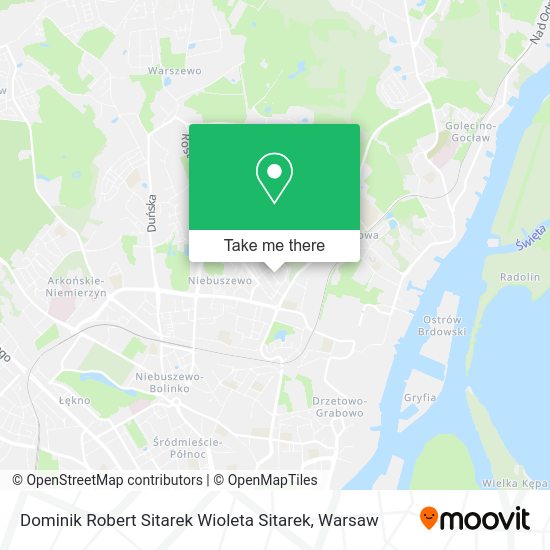 Dominik Robert Sitarek Wioleta Sitarek map