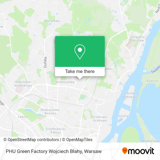 Карта PHU Green Factory Wojciech Błahy