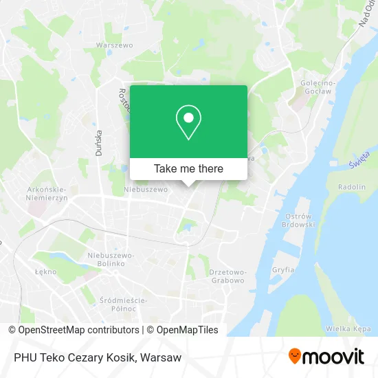 PHU Teko Cezary Kosik map