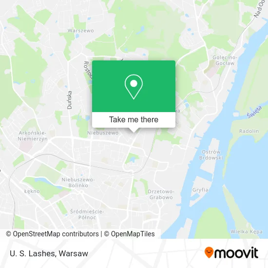 Карта U. S. Lashes