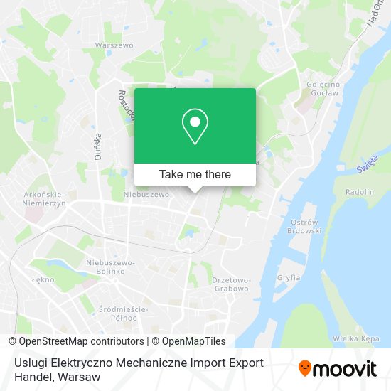 Карта Uslugi Elektryczno Mechaniczne Import Export Handel