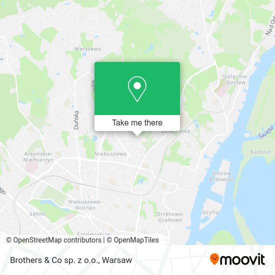 Brothers & Co sp. z o.o. map