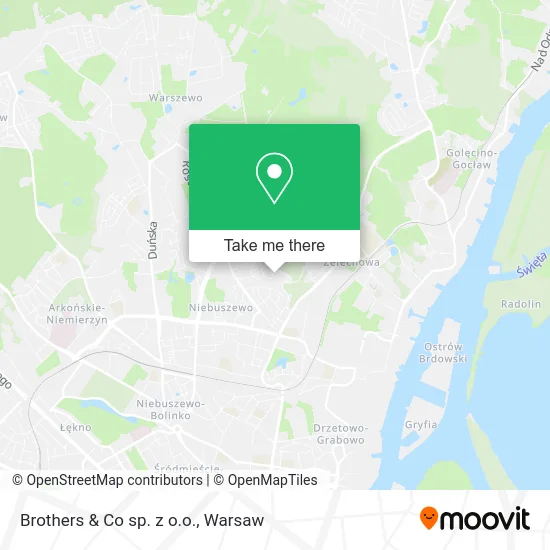 Карта Brothers & Co sp. z o.o.