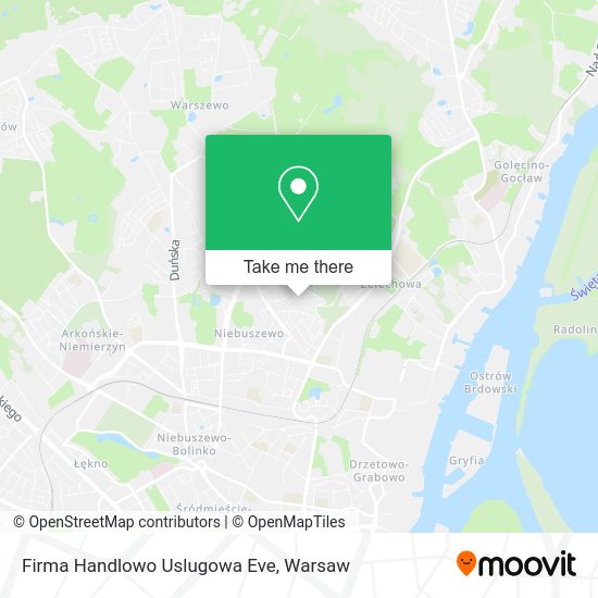 Firma Handlowo Uslugowa Eve map