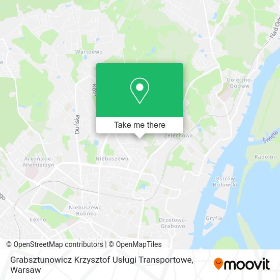 Grabsztunowicz Krzysztof Usługi Transportowe map