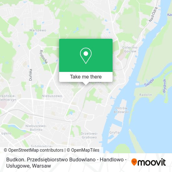 Budkon. Przedsiębiorstwo Budowlano - Handlowo - Usługowe map