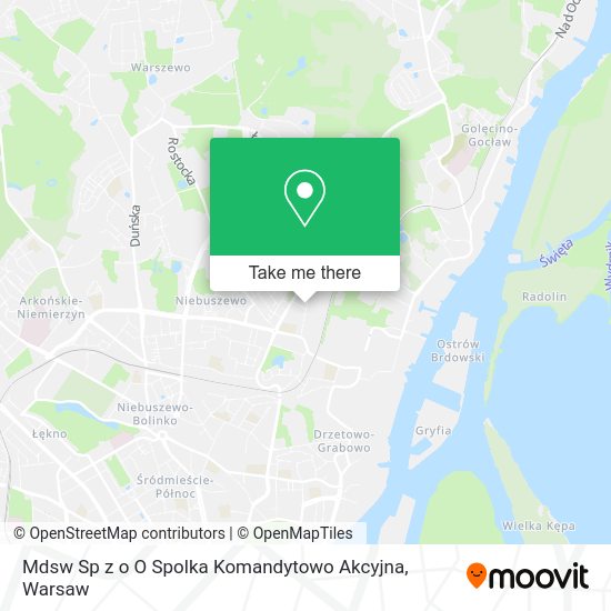 Mdsw Sp z o O Spolka Komandytowo Akcyjna map