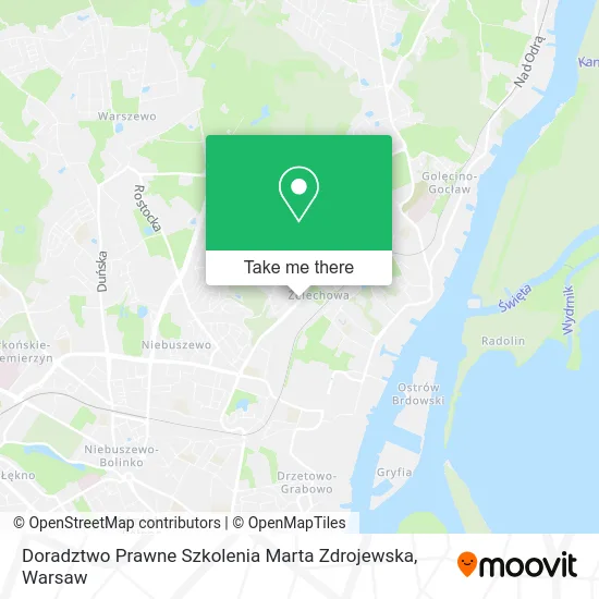 Doradztwo Prawne Szkolenia Marta Zdrojewska map