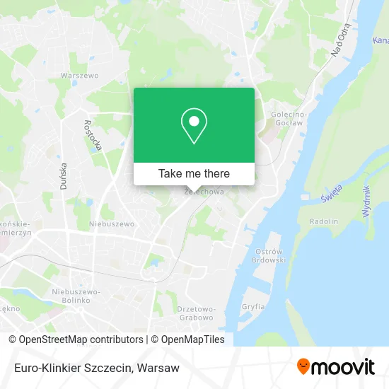 Euro-Klinkier Szczecin map