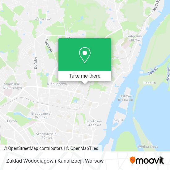 Zaklad Wodociagow i Kanalizacji map