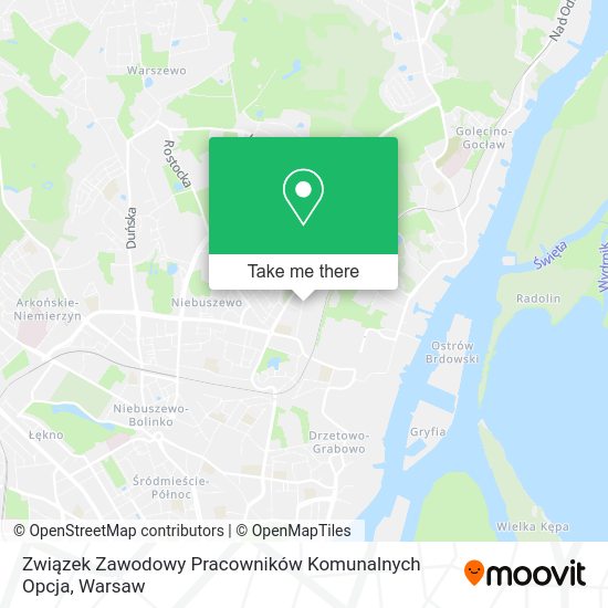 Związek Zawodowy Pracowników Komunalnych Opcja map