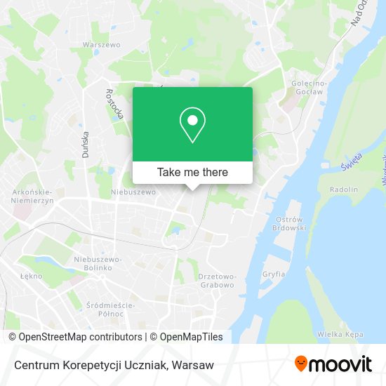 Centrum Korepetycji Uczniak map