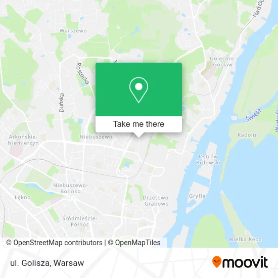 ul. Golisza map