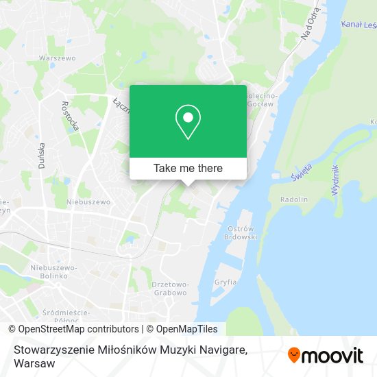 Карта Stowarzyszenie Miłośników Muzyki Navigare