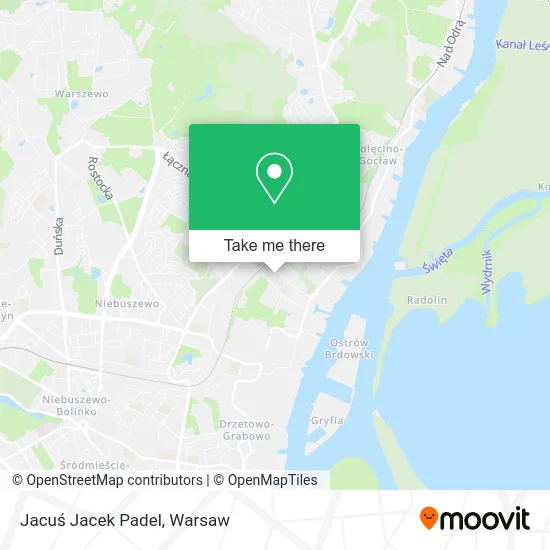 Jacuś Jacek Padel map