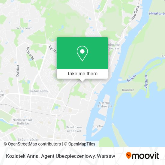 Koziatek Anna. Agent Ubezpieczeniowy map