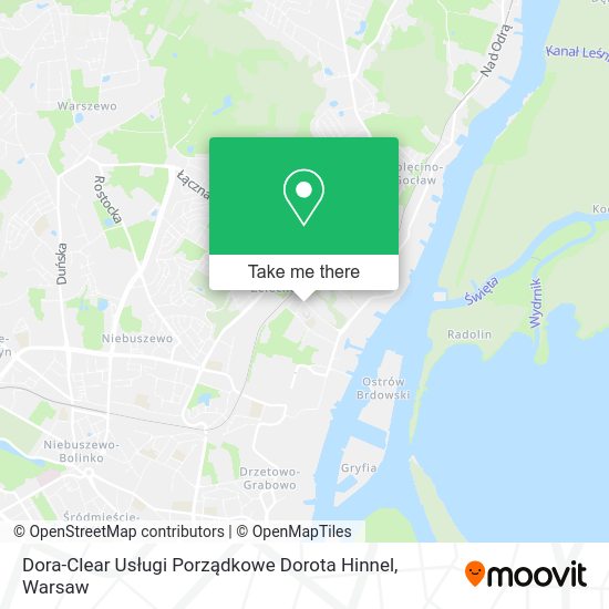 Dora-Clear Usługi Porządkowe Dorota Hinnel map