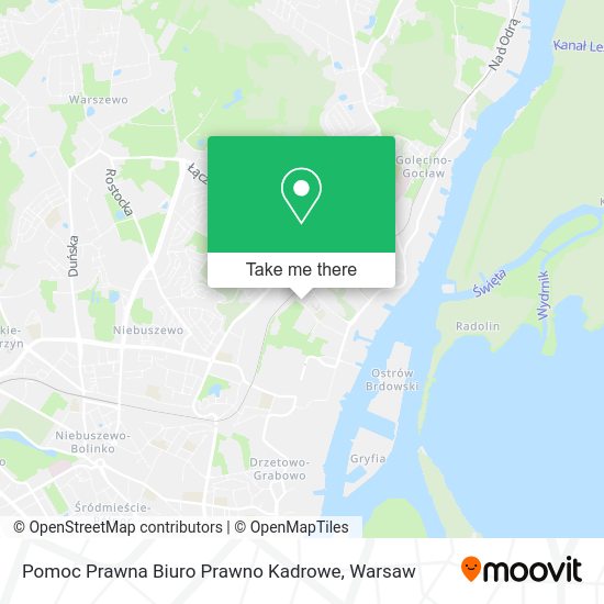 Pomoc Prawna Biuro Prawno Kadrowe map