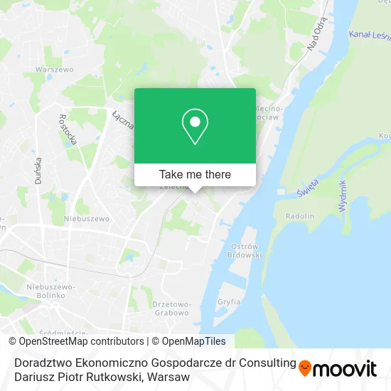 Карта Doradztwo Ekonomiczno Gospodarcze dr Consulting Dariusz Piotr Rutkowski