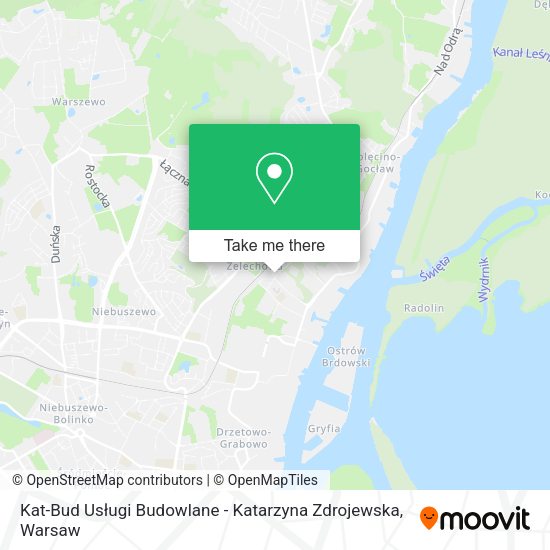 Kat-Bud Usługi Budowlane - Katarzyna Zdrojewska map