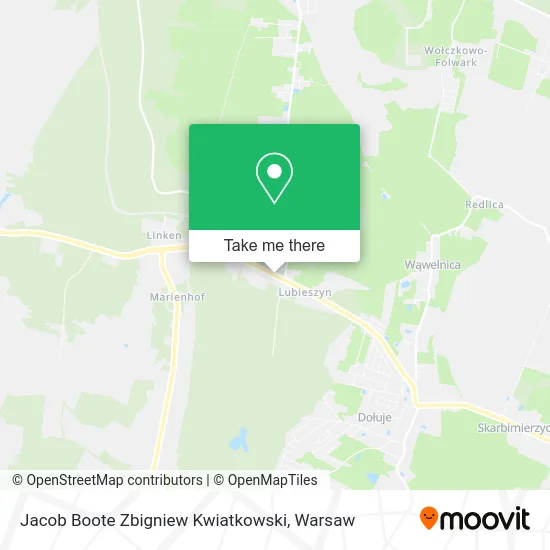 Карта Jacob Boote Zbigniew Kwiatkowski