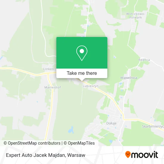 Expert Auto Jacek Majdan map