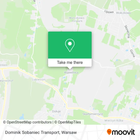 Карта Dominik Sobaniec Transport