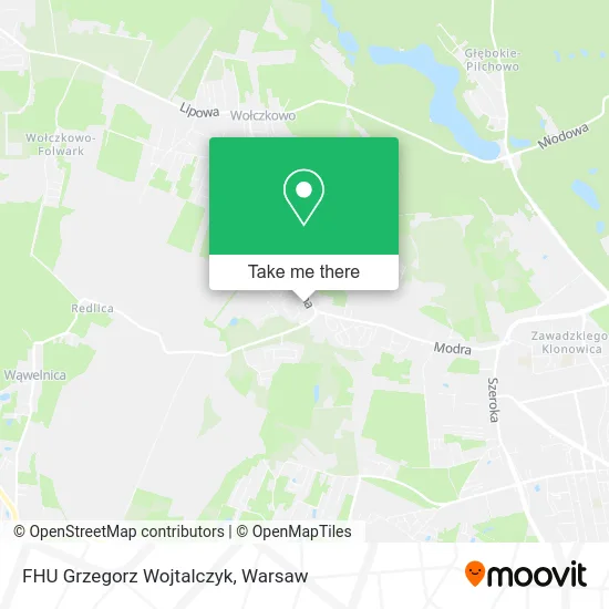 FHU Grzegorz Wojtalczyk map