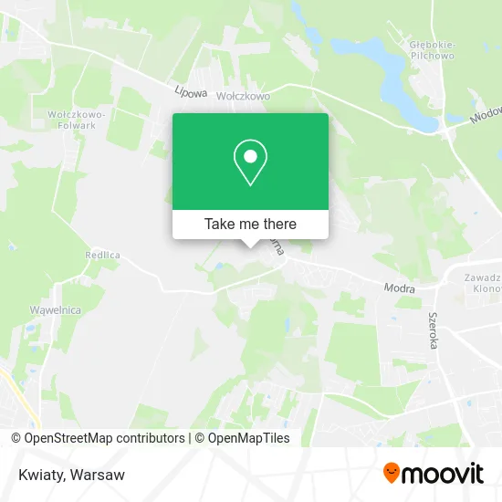 Карта Kwiaty