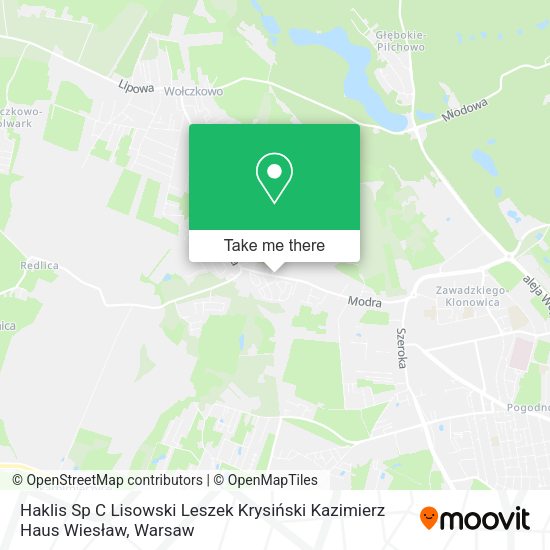 Haklis Sp C Lisowski Leszek Krysiński Kazimierz Haus Wiesław map