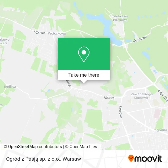 Ogród z Pasją sp. z o.o. map
